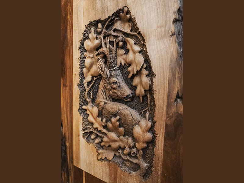 Závesná rezba srnec