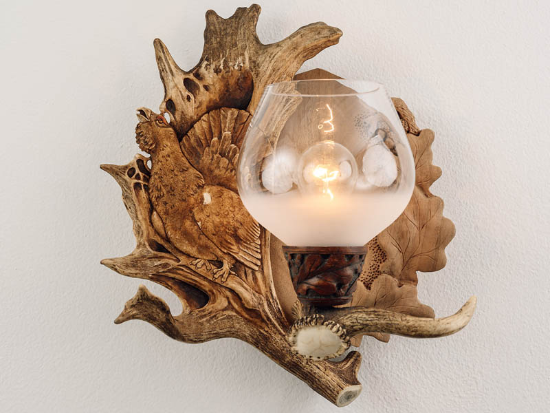Bočná lampa - Hlucháň
